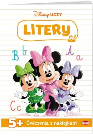 Disney Uczy. Litery. Minnie