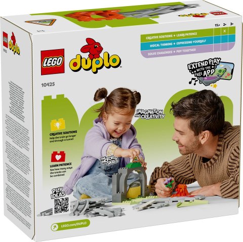 LEGO® DUPLO® - Tunel i Tory Kolejowe - Zestaw Rozszerzający