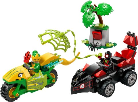 LEGO® Spidey - Pościg Spina za Electro w dinopojeździe