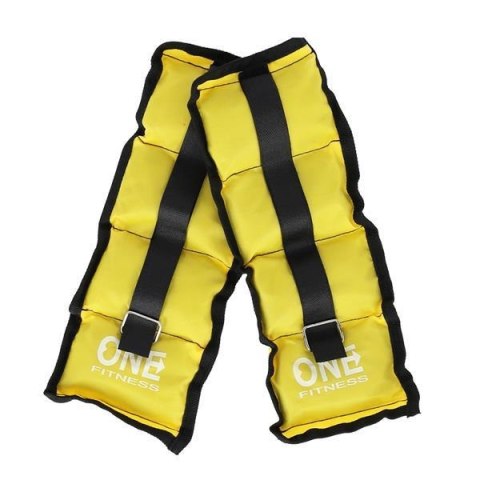 WW01 YELLOW OBCIĄŻNIKI 2 x 0.7 KG ONE FITNESS