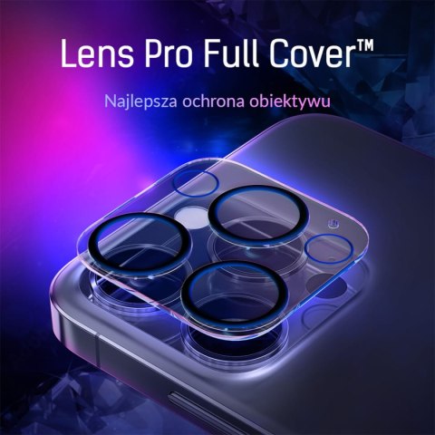 Szkło Hartowane 3mk Lens Pro Full Cover Apple iPhone 15/15 Plus