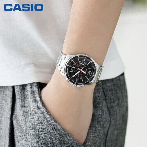 ZEGAREK MĘSKI CASIO MTP-1374D 1AV (zd063b) + BOX