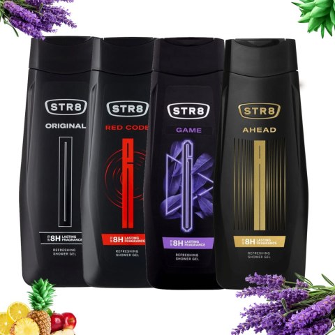 Zestaw 4 x STR8 Żel Pod Prysznic MIX 4 x 400ml