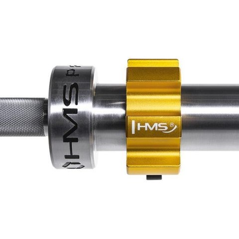 GO1100 1100KG GRYF OLIMPIJSKI HMS PREMIUM + ZG1500 GOLDEN ZACISKI LOCK JAW (2 szt)