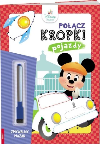 Disney Maluch. Połącz kropki. Pojazdy