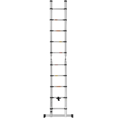 Drabina teleskopowa składana z aluminium 12 stopni 0.85-1.85/3.8 m