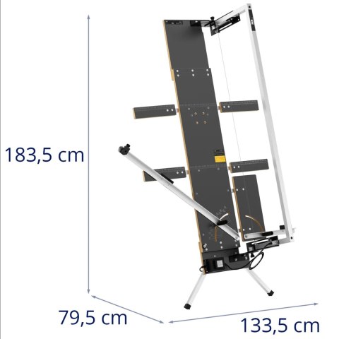 Maszyna przecinarka do styropianu ze wspornikiem dł. 1300 mm gł. 330 mm 200 W