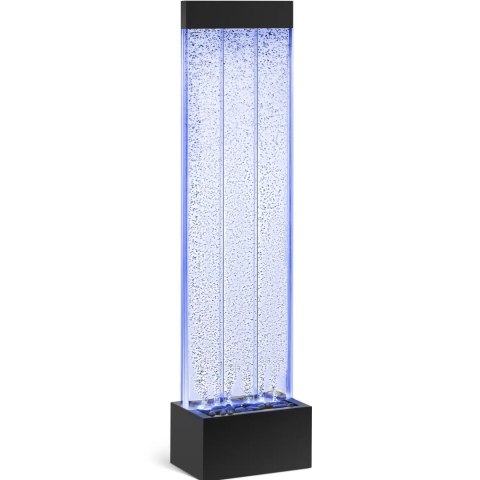 Ściana wodna bąbelkowa z oświetleniem LED 39 x 151.5 x 26 cm