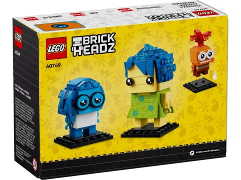 LEGO 40749 BrickHeadz Radość, Smutek i Strach