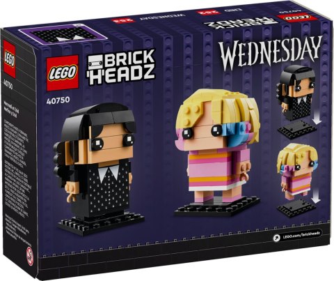 LEGO 40750 BrickHeadz Wednesday i Enid