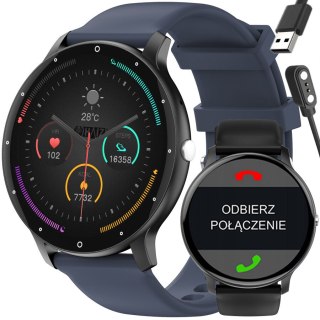 SMARTWATCH UNISEX GRAVITY GT1-1 PRO - ROZMOWY BLUETOOTH, DODATKOWY PASEK (sg027a)