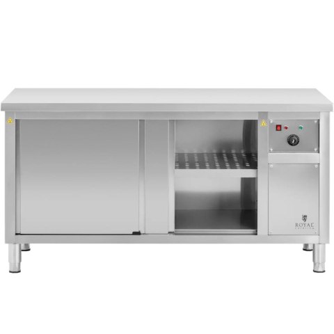 Szafa grzewcza podgrzewacz do talerzy 30-80 C 160 x 70 x 85 cm 2.4kW