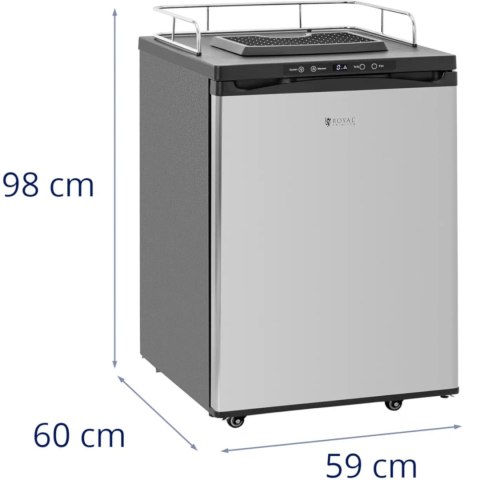 Chłodziarka do piwa beczkowego na beczki kegi -5-10 C 163 l 85 W