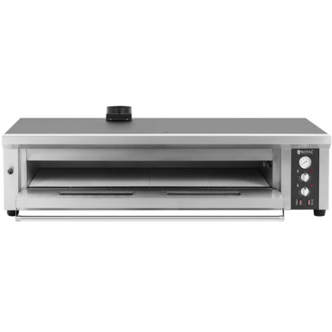 Piec do pizzy elektryczny z szamotem na 8 pizz śr. 33 cm 400 V 8400 W