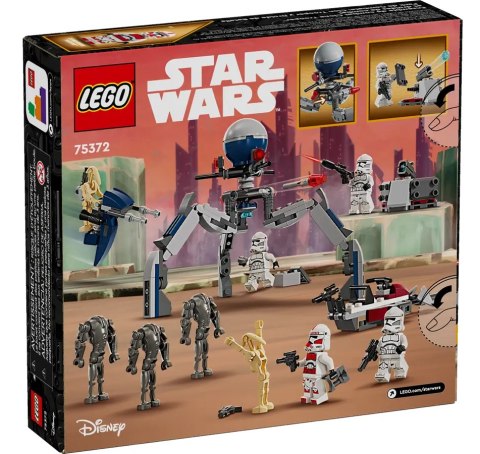 75372 - LEGO Star Wars - Zestaw bitewny z żołnierzem armii klonów™ i droidem bojowym™