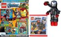 Czasopismo Nr. 01.2024 LEGO Avengers WAR MACHINE - 242401