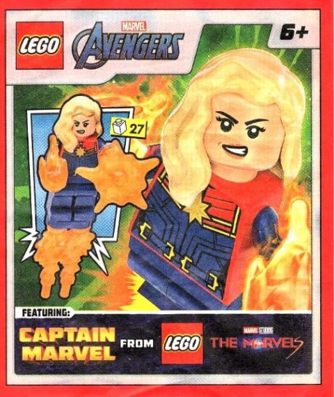 Czasopismo Nr. 06.2023 LEGO Avengers CAPTAIN MARVEL - 242321