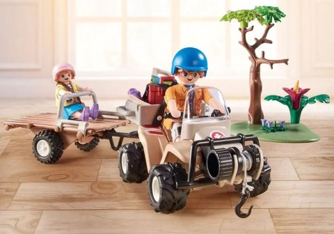 Playmobil - 71011 - Wiltopia Quad ratunkowy dla zwierząt