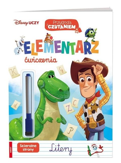 Disney Uczy. Elementarz ćwiczenia. Litery