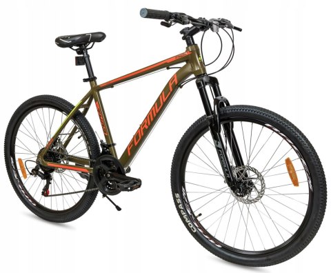 ROWER GÓRSKI MTB 26 CALI 21 BIEGÓW AMORTYZACJA HAMULCE TARCZOWE RAMA 18"