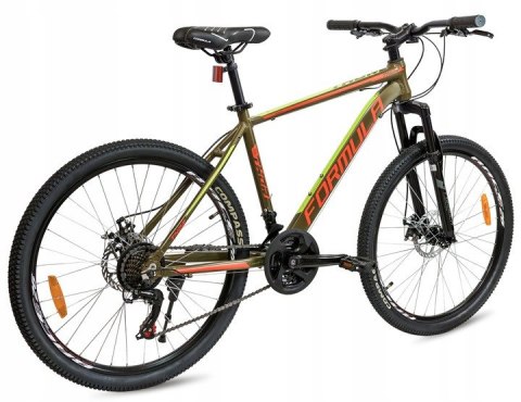 ROWER GÓRSKI MTB 26 CALI 21 BIEGÓW AMORTYZACJA HAMULCE TARCZOWE RAMA 18"