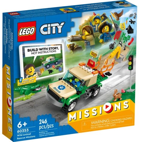 60353 - LEGO City - Misje ratowania dzikich zwierząt