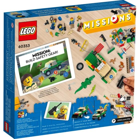 60353 - LEGO City - Misje ratowania dzikich zwierząt