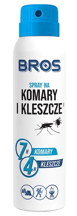 BROS - spray na komary i kleszcze 90ml - 4 szt.