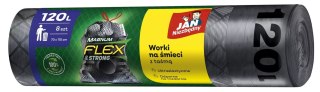 Jan Niezbędny Worki LD Magnum Flex Taśma 120L 8szt. - 3 op.