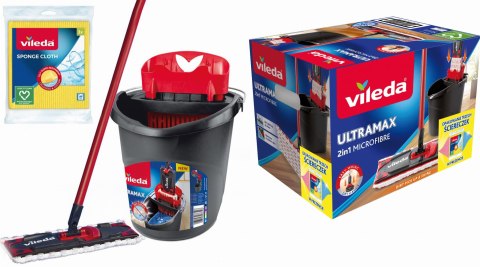 Vileda Ultramax BOX + ściereczki Viledy