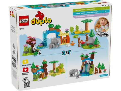 10446 - LEGO DUPLO - Rodziny dzikich zwierząt 3 w 1