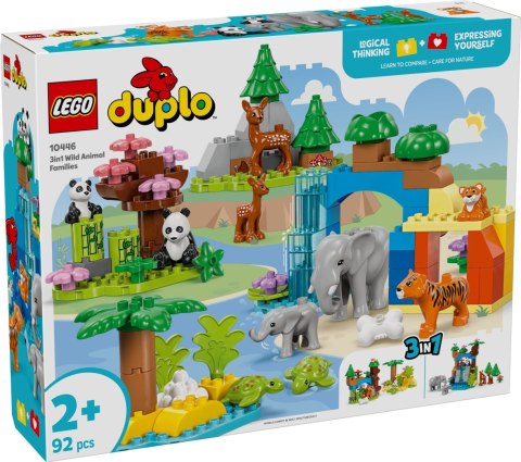 10446 - LEGO DUPLO - Rodziny dzikich zwierząt 3 w 1