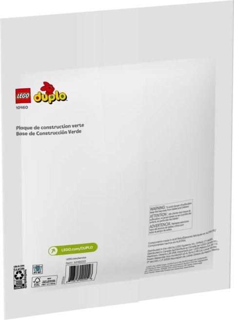 10460 - LEGO DUPLO - Zielona płytka konstrukcyjna