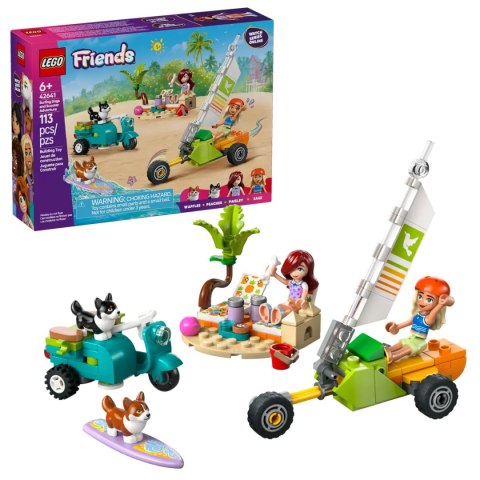 42641 - LEGO Friends - Przygoda z surfującymi psami i skuterem