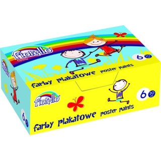 FARBY PLAKATOWE FIORELLO 20 ML X 6 KOLORÓW