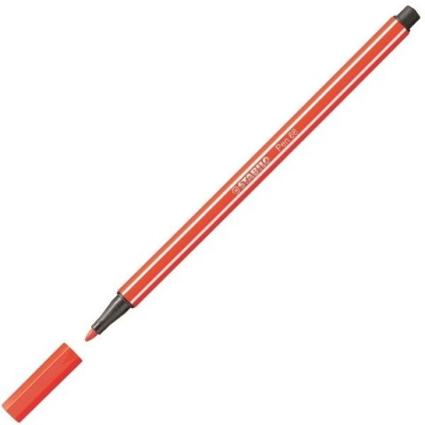 FLAMASTER STABILO PEN 68, CZERWONY