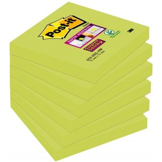 BLOCZEK SAMOPRZYLEPNY POST-IT SUPER STICKY 76 X 76 MM. 6 X 90 K. 654-6SS-AW MORSKA FALA