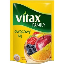 HERBATA VITAX FAMILY OWOCOWY RAJ 20 TOREBEK