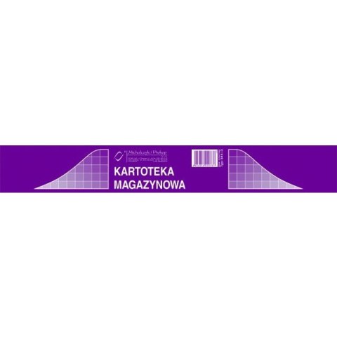 KARTOTEKA MAGAZYNOWA (A'50) (OFFSET) MICHALCZYK I PROKOP A5