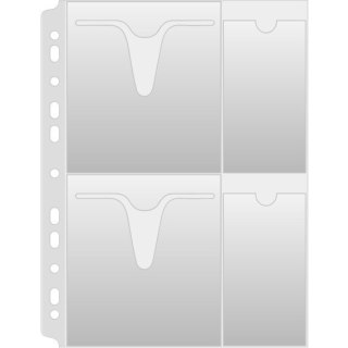 KOSZULKI NA CD/DVD DONAU A4/160µM KRYSTALICZNE