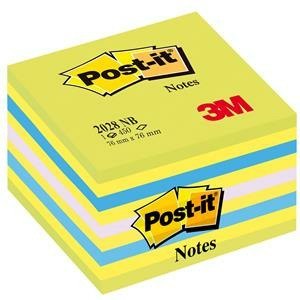 Karteczki Post-it 76x76mm (2028-NB) mix kolorów (450)