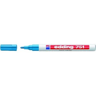 MARKER OLEJOWY EDDING 751 ALUMINIUM, NIEBIESKI