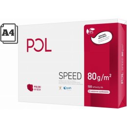 Papier ksero POLspeed A4/80g (500)