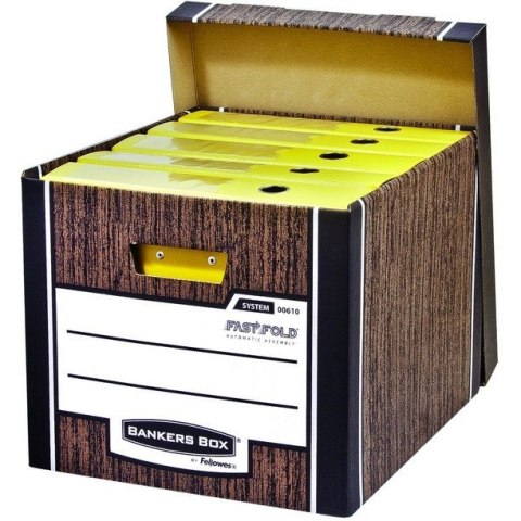 Pudło Bankers Box Woodgrain 340x295x405mm (2)