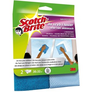 Ściereczka z mikrofibry Scotch Brite (do szyb i luster) (2)