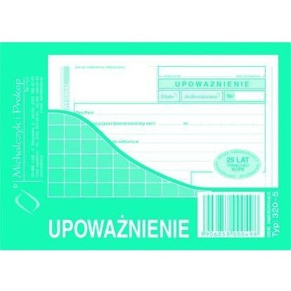 UPOWAŻNIENIE (O+1K) MICHALCZYK I PROKOP A6