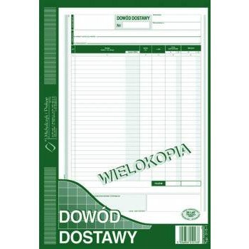 Dowód dostawy A4