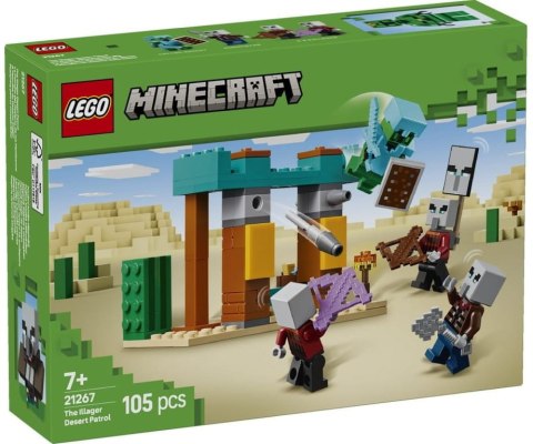 21267 - LEGO Minecraft - Pustynny patrol złosadników