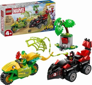 11198 - LEGO Super Heroes - Pościg Spina za Electro w dinopojeździe