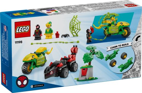 11198 - LEGO Super Heroes - Pościg Spina za Electro w dinopojeździe